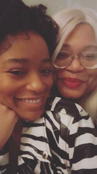 Loreal Palmer with her sister Keke Palmer